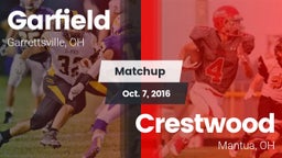 Matchup: Garfield  vs. Crestwood  2016