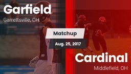 Matchup: Garfield  vs. Cardinal  2017