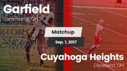 Matchup: Garfield  vs. Cuyahoga Heights  2017