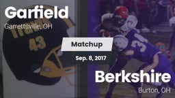 Matchup: Garfield  vs. Berkshire  2017