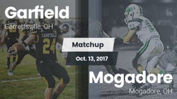 Matchup: Garfield  vs. Mogadore  2017