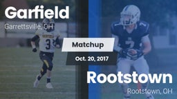 Matchup: Garfield  vs. Rootstown  2017