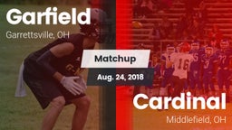 Matchup: Garfield  vs. Cardinal  2018