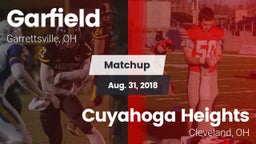 Matchup: Garfield  vs. Cuyahoga Heights  2018