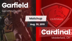 Matchup: Garfield  vs. Cardinal  2019