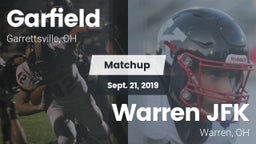 Matchup: Garfield  vs. Warren JFK 2019