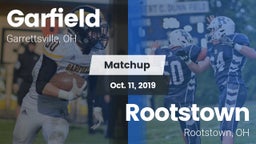 Matchup: Garfield  vs. Rootstown  2019