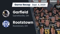 Recap: Garfield  vs. Rootstown  2020