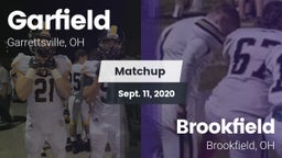 Matchup: Garfield  vs. Brookfield  2020