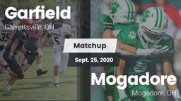 Matchup: Garfield  vs. Mogadore  2020