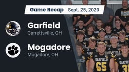 Recap: Garfield  vs. Mogadore  2020