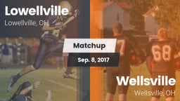 Matchup: Lowellville High Sch vs. Wellsville  2017