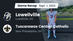 Recap: Lowellville  vs. Tuscarawas Central Catholic  2023