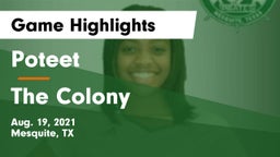 Poteet  vs The Colony  Game Highlights - Aug. 19, 2021