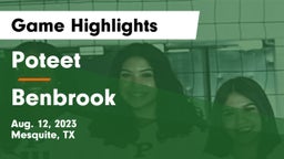 Poteet  vs Benbrook  Game Highlights - Aug. 12, 2023