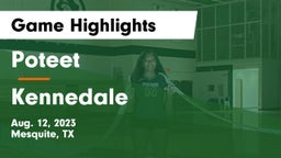 Poteet  vs Kennedale  Game Highlights - Aug. 12, 2023