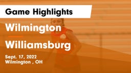 Wilmington  vs Williamsburg  Game Highlights - Sept. 17, 2022