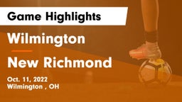 Wilmington  vs New Richmond  Game Highlights - Oct. 11, 2022