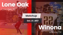 Matchup: Lone Oak  vs. Winona  2017