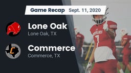 Recap: Lone Oak  vs. Commerce  2020