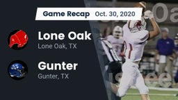 Recap: Lone Oak  vs. Gunter  2020