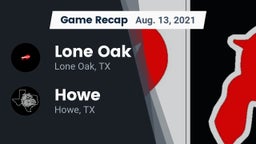 Recap: Lone Oak  vs. Howe  2021