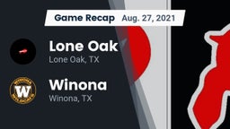 Recap: Lone Oak  vs. Winona  2021