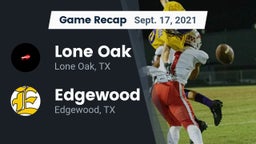 Recap: Lone Oak  vs. Edgewood  2021