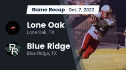 Recap: Lone Oak  vs. Blue Ridge  2022