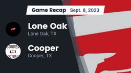 Recap: Lone Oak  vs. Cooper  2023