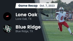 Recap: Lone Oak  vs. Blue Ridge  2023