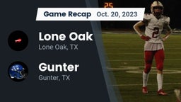 Recap: Lone Oak  vs. Gunter  2023