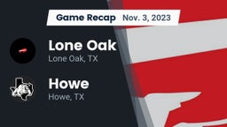 Recap: Lone Oak  vs. Howe  2023