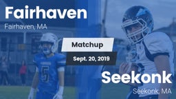Matchup: Fairhaven High vs. Seekonk  2019