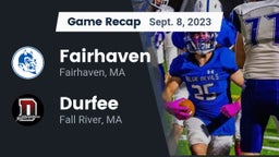 Recap: Fairhaven  vs. Durfee  2023