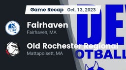 Recap: Fairhaven  vs. Old Rochester Regional  2023