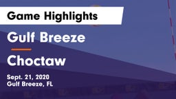Gulf Breeze  vs Choctaw Game Highlights - Sept. 21, 2020