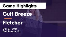 Gulf Breeze  vs Fletcher   Game Highlights - Oct. 27, 2021