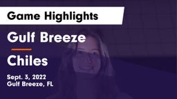 Gulf Breeze  vs Chiles Game Highlights - Sept. 3, 2022