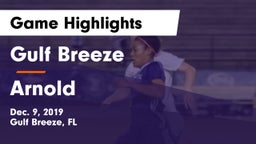 Gulf Breeze  vs Arnold Game Highlights - Dec. 9, 2019