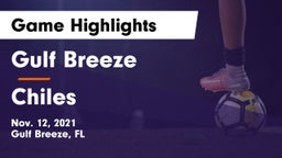 Gulf Breeze  vs Chiles  Game Highlights - Nov. 12, 2021