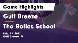Gulf Breeze  vs The Bolles School Game Highlights - Feb. 23, 2022