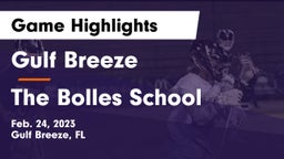 Gulf Breeze  vs The Bolles School Game Highlights - Feb. 24, 2023