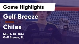 Gulf Breeze  vs Chiles  Game Highlights - March 20, 2024