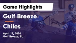 Gulf Breeze  vs Chiles  Game Highlights - April 12, 2024