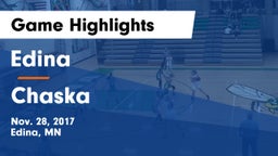 Edina vs Chaska  Game Highlights - Nov. 28, 2017