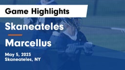 Skaneateles  vs Marcellus  Game Highlights - May 5, 2023