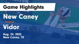 New Caney  vs Vidor  Game Highlights - Aug. 24, 2023