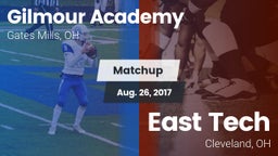 Matchup: Gilmour Academy vs. East Tech  2017