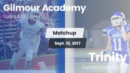 Matchup: Gilmour Academy vs. Trinity  2017